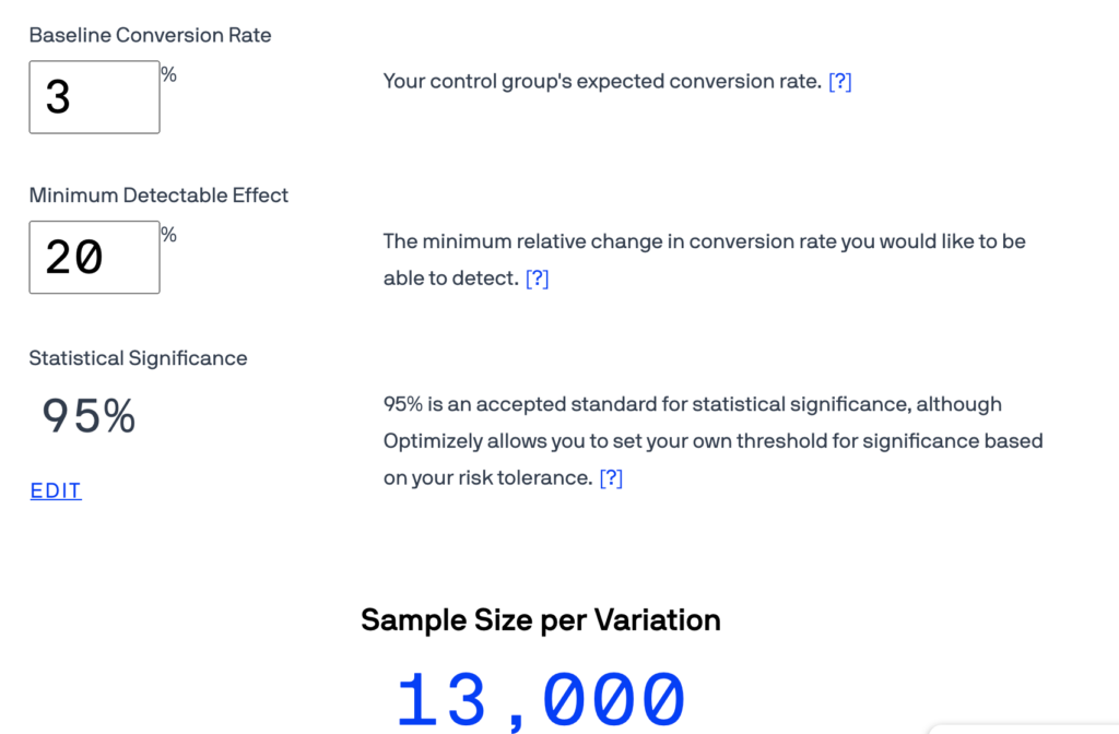 the importance of knowing your baseline conversion rate